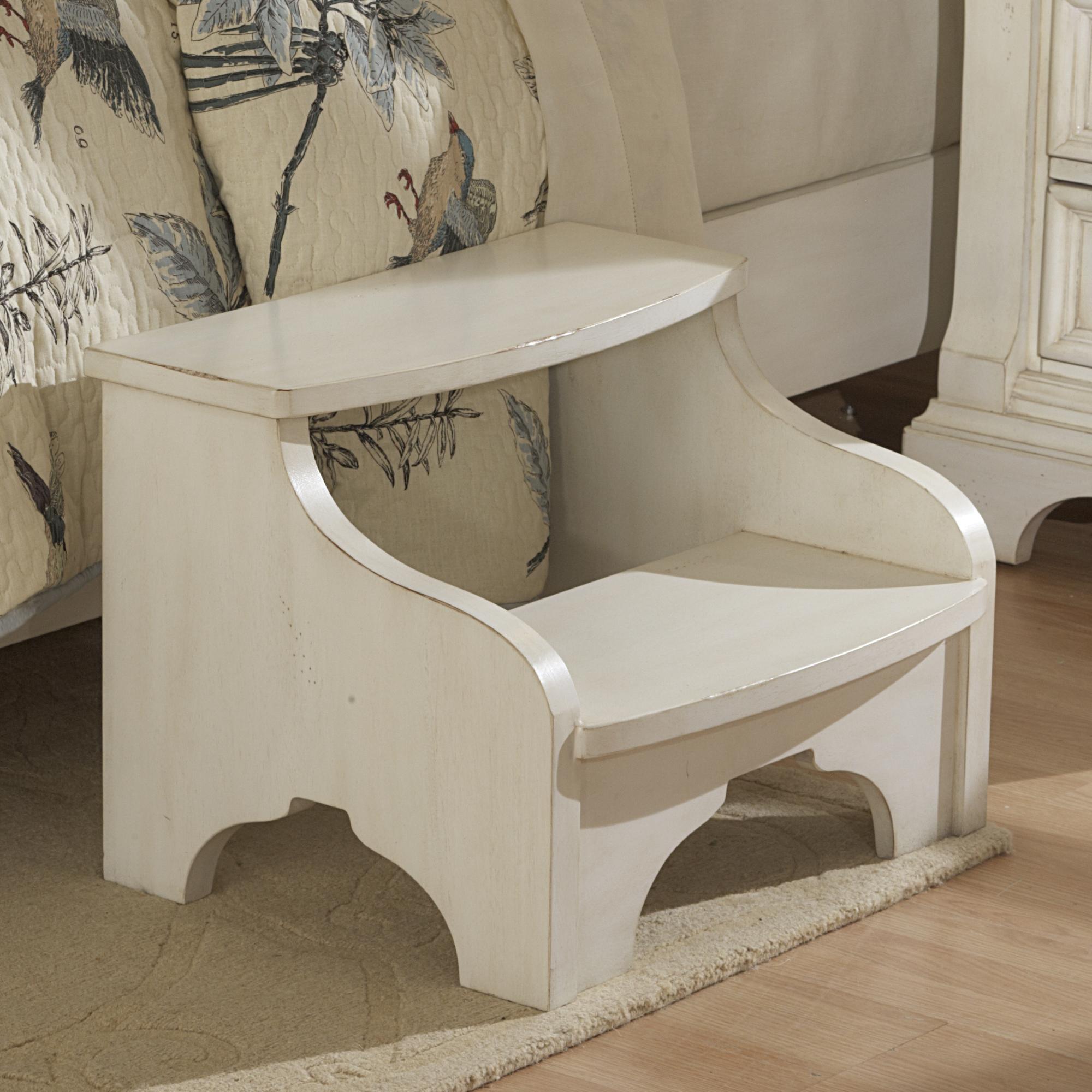 American Woodcrafters Heirloom Bedside Footstool Find Your Furniture